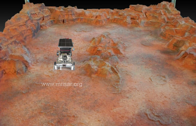 Planetary Probe Rover Exhibit