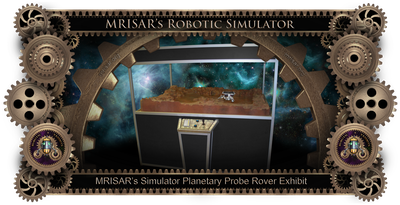 MRISAR's Exhibit Fabrication ​Images for the
Simulator Planetary Probe Rover Exhibit!