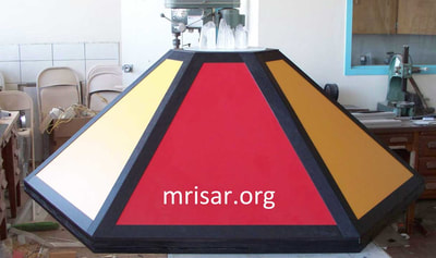 Interactive Science Exhibit; Touch Spectrum exhibit, designed and fabricated by MRISAR. We have been making them since 1999. MRISAR's team fabricating our Touch Spectrum exhibit. 