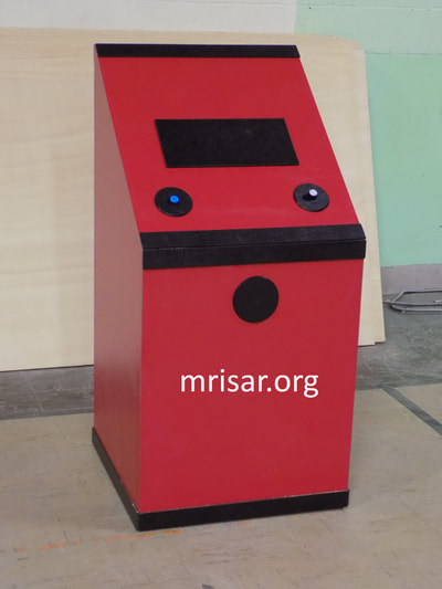 Interactive Science Exhibit; Stroboscopic Viewer exhibit, designed and fabricated by MRISAR. 