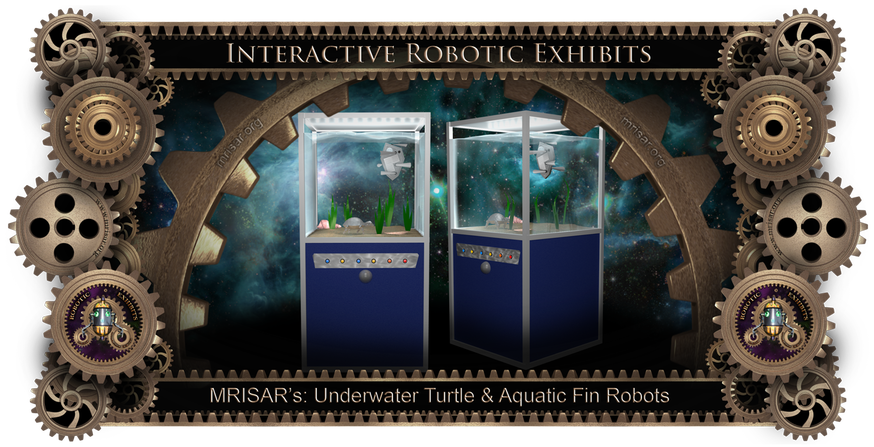 Robots, Underwater; MRISAR's Underwater Robots; Turtle & Fin Swimmer Exhibit