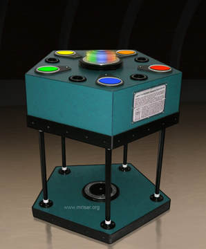 MRISAR's Interactive Light Controlled Sound Spectrum Exhibit​