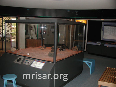 MRISAR’s Planetary Probe Robot Kit that was incorporated into a NASA Funded Exhibition at Bishop Museum, Hawaii in 2000. They built their own case and put our components in it. The exhibit is still functioning smoothly!