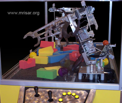 Dual Combo 3 & 5 Robotic Exhibit; MRISAR's Finger Robotic Arm Exhibit