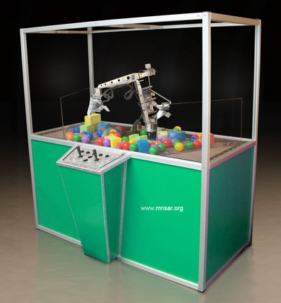Robotic Exhibit; MRISAR's 180 Degree Robot Arm Exhibit