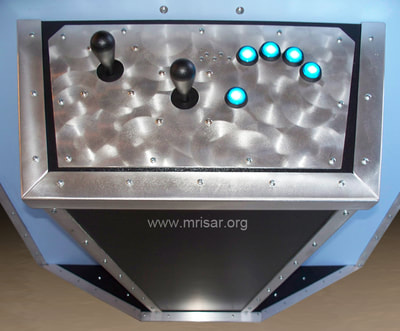 Robotic Exhibit; MRISAR's Dual Combo 3 & 5 Finger Robotic Arm Exhibit 5 Finger Controls