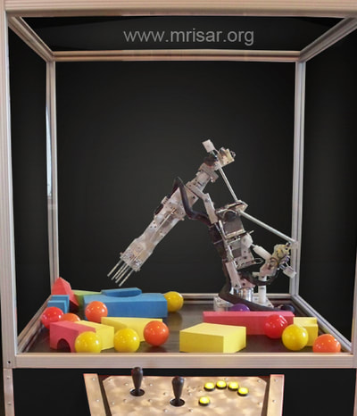 MRISAR's 5 Finger Robot Arm 