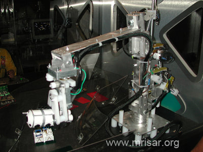 MRISAR's 3 Finger Robot Arm kit after installation at the Calgary Science Center in Canada.