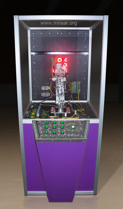 Robotic Exhibit; MRISAR's Cybermatrix: Tic-Tac-Toe Robotic Exhibit. Human vs. Robot!