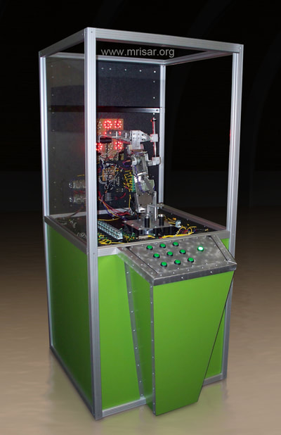 Robotic Exhibit; MRISAR's Cybermatrix: Tic-Tac-Toe Robotic Exhibit. Human vs. Robot!