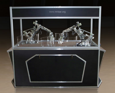 Robotic Exhibit; MRISAR's Dual 3 Finger Robotic Arm Exhibit