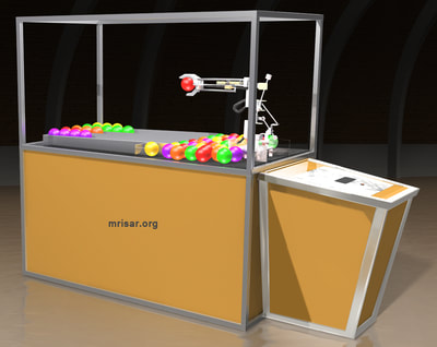 Gesture Controlled Robot Arm Exhibit by MRISAR.