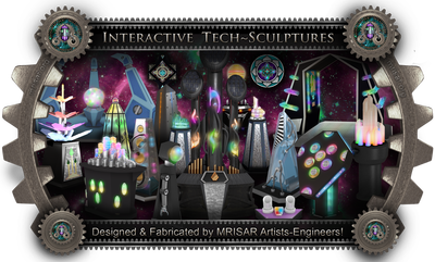 MRISAR's World-class International Interactive Tech Sculpture Exhibit Sales.