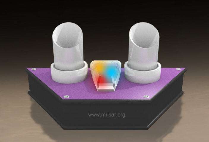 MRISAR's Interactive Portable Mini Photonic Spectrum Exhibit.