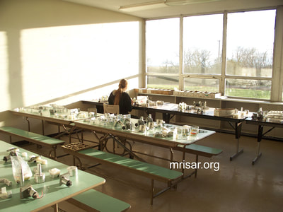 MRISAR Team member in one of our workshops at MRISAR’s North Dakota Complex. It is a 36,000 sq. ft. former school that is situated on ten acres. We relocated to this location from Michigan in 2010.