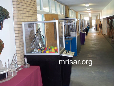One of the exhibit areas at MRISAR’s North Dakota Complex. It is a 36,000 sq. ft. former school that is situated on ten acres. We relocated to this location from Michigan in 2010.