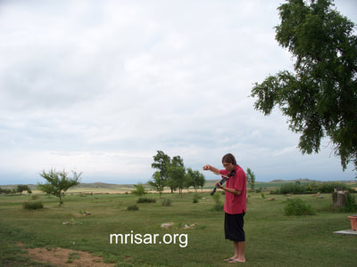 MRISAR North Dakota Complex is a 36,000 sq. ft. former school that is situated on ten acres. We relocated to this location from Michigan in 2010. Seen here is MRISAR team member Aurora Siegel.