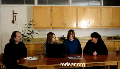 MRISAR Team members in one of our meeting areas at MRISAR’s North Dakota Complex. It is a 36,000 sq. ft. former school that is situated on ten acres. We relocated to this location from Michigan in 2010.