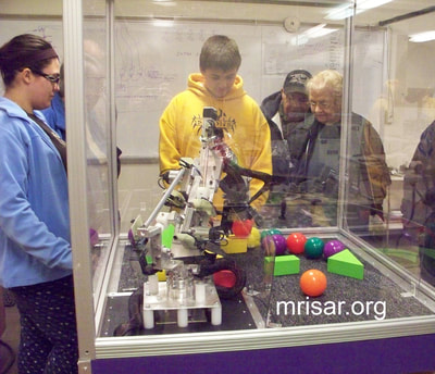 Visitors during a tour of MRISAR Workshops at our North Dakota Complex.