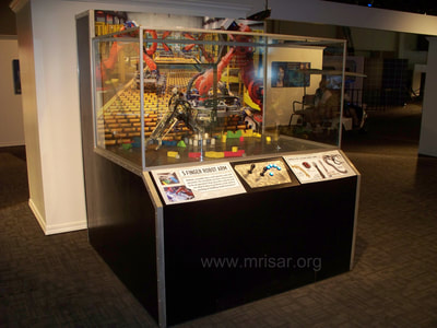 MRISAR's 5 Finger Robot Arm Kit that was incorporated into the traveling exhibition "POPnology". 