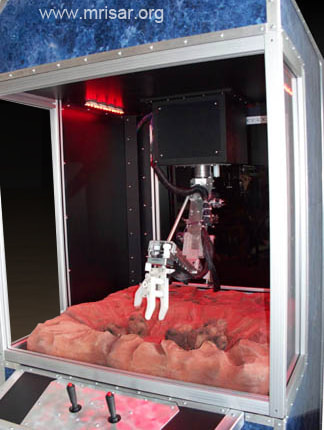 Robotic Exhibit; MRISAR's Robotic Planetary Exploration Simulator