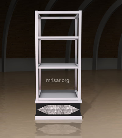 MRISAR's Techy Single Adjustable Shelving Display Cases