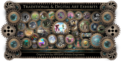 ​MRISAR's Traditional & Digital Art Exhibits; by MRISAR's awarded, published and exhibited Team of artists/engineers!!