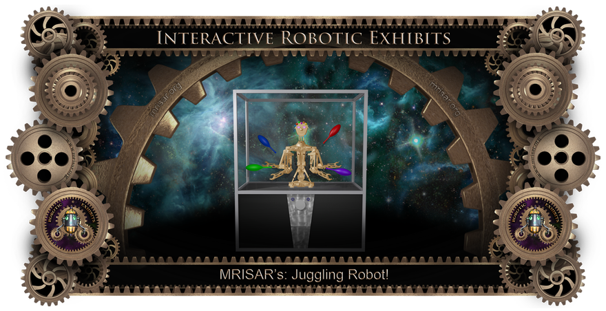 Robotic Exhibit; MRISAR's Juggling Robot Exhibit