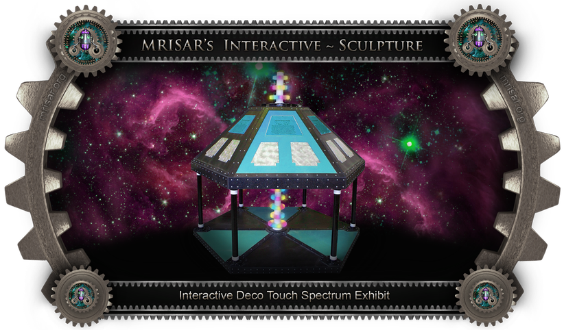 MRISAR's Interactive Deco Touch Spectrum Exhibit​
