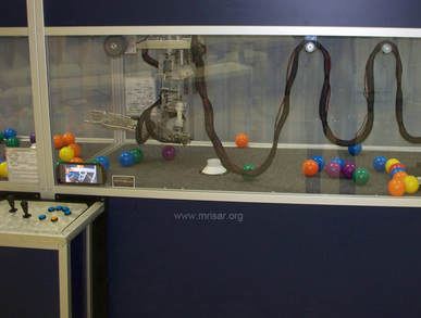 Robotic Exhibit; MRISAR’s Teleoperated Rail 3 or 5 Finger Robot Arm